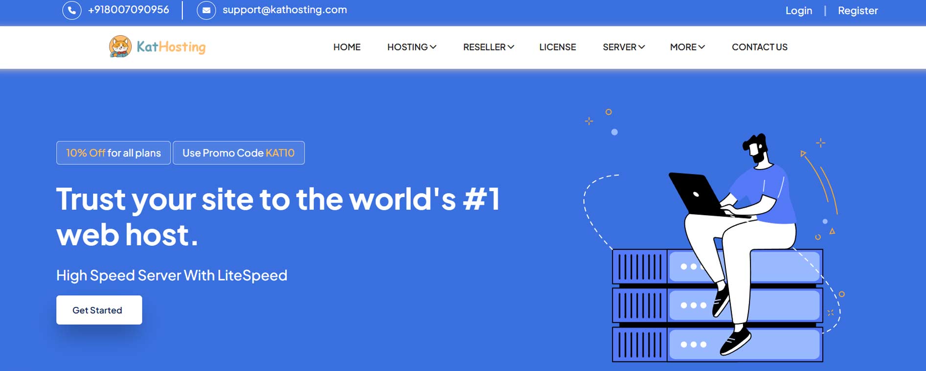 HTML Web Hosting Theme V2